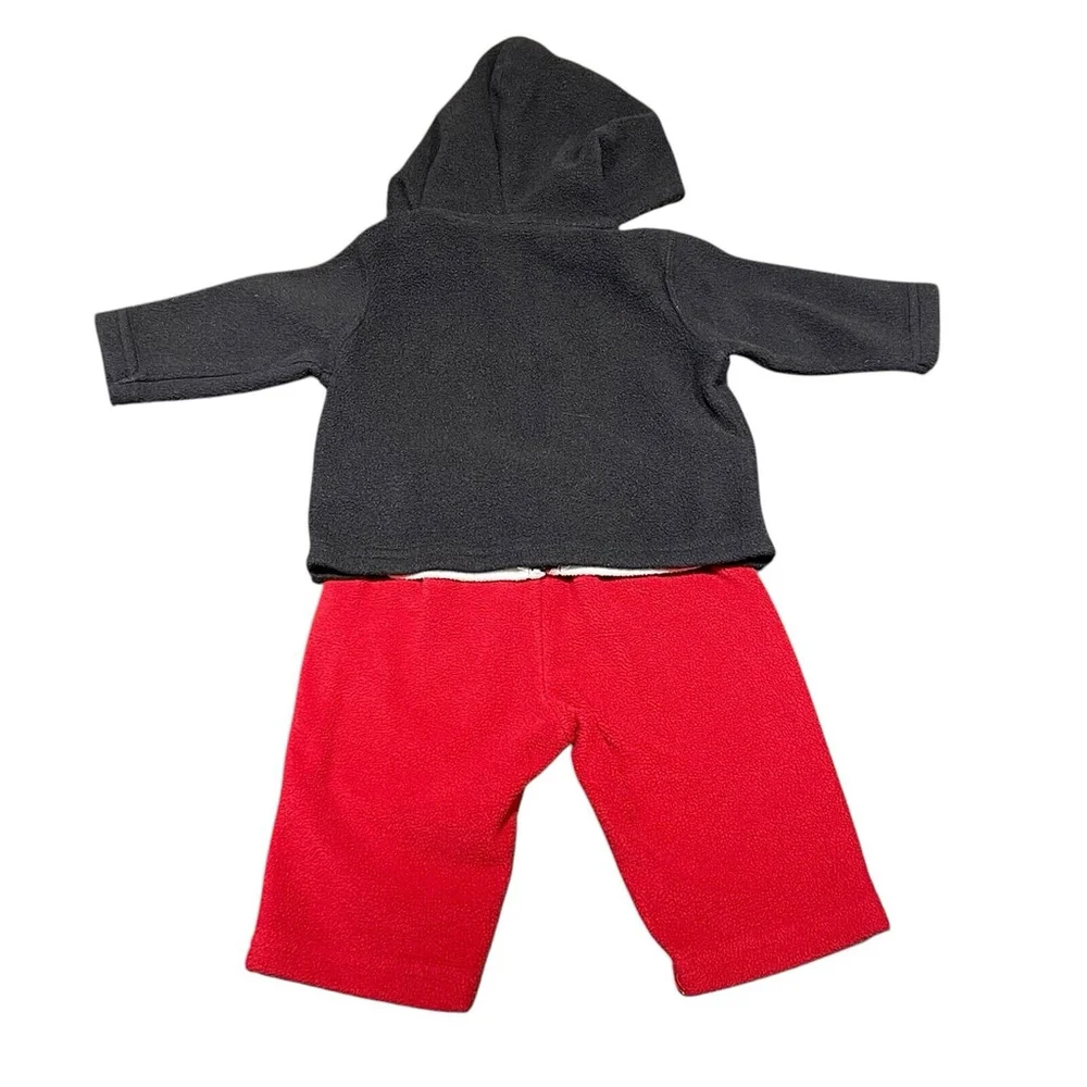 The Children's Place Boys Size 3-6 Months Fleece Penguin Track Suit EUC